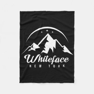 Cobertor De Velo Whiteface Mountain New York Ski Resort Skiing Snow