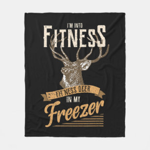 Cobertor De Velo Whitetail Buck, Diversão de Caça a Deer, estou em 