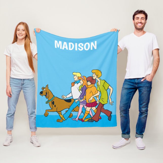 Cobertor De Velo Whole Gang 18 Mystery Inc (In Situ)