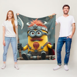 Cobertor De Velo „Wikinger-Minion auf Eroberungskurs“