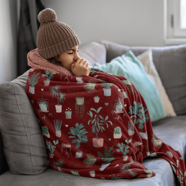 Cobertor De Velo Wild Cactus Pattern (Criador carregado)