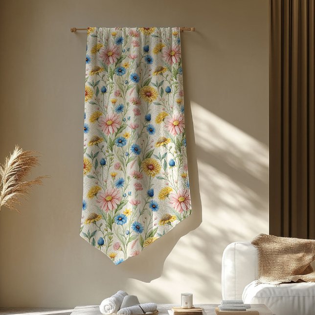 Cobertor De Velo Wildflower joga presente para mulheres (Wildflower Throw A Dreamy Gift for Women)