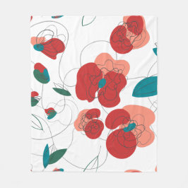 Cobertor De Velo Wildflower Wonderland | Fluxos estilizados