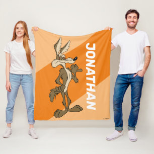 Cobertor De Velo WILE E. COYOTE™ com aparência orgulhosa