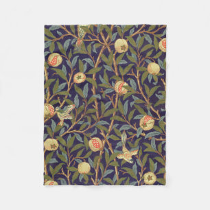 Cobertor De Velo William Morris Bird E Pomegranate Vintage Floral