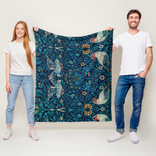 Cobertor De Velo William Morris Birds
