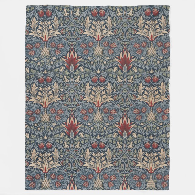 Cobertor De Velo William Morris: Cacheshead Fleece Blanket (Frente)