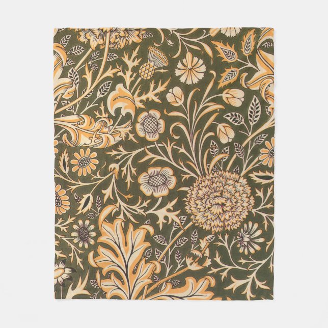 Cobertor De Velo William Morris Cherwell Wallpaper Pattern (Frente)