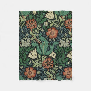 Cobertor De Velo William Morris Compton Floral Art Nouveau Pattern
