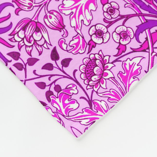 Cobertor De Velo William Morris Hyacinth Impressão, Lavanda e Viole (Quina)