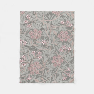 Cobertor De Velo William Morris Jasmine Flower Pattern
