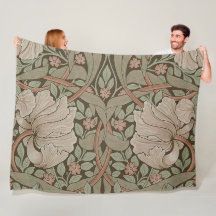 William Morris Pimpernel Vintage Patterno Fleece B