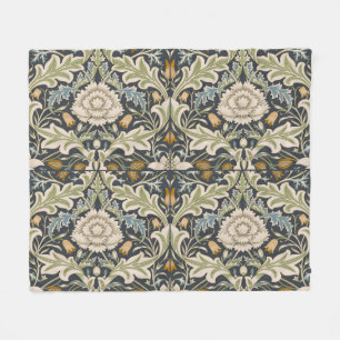 Cobertor De Velo William Morris Severn Floral Pattern Classic