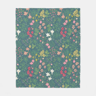 Cobertor De Velo William Morris Style Primavera Garden Padrão Flora