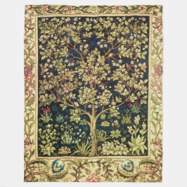Cobertor De Velo William Morris Tree Of Life Vintage Pre-Raphaelite