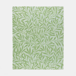 Cobertor De Velo William Morris Willow Flor Classic Verde