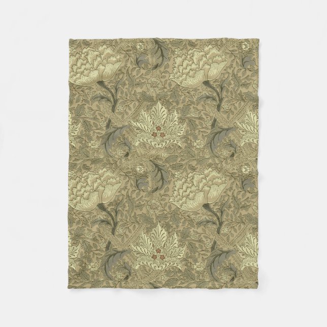 Cobertor De Velo William Morris Windrush Wallpaper Pattern (Frente)
