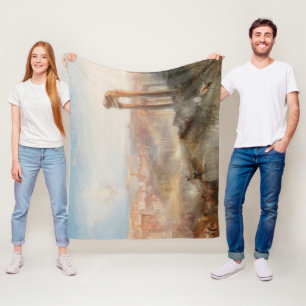 Cobertor De Velo William Turner British - Modern Roma-Campo Vaccino