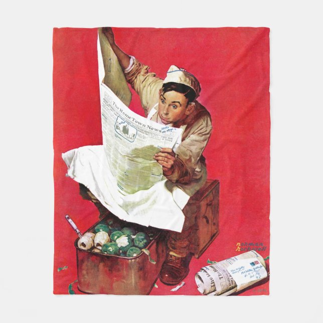 Cobertor De Velo Willie Gillis no K.P. (Frente)