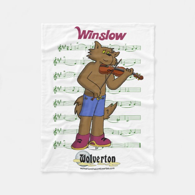 Cobertor De Velo Winslow Fleece Blanket (Frente)