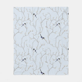 Cobertor De Velo Winter BIrds