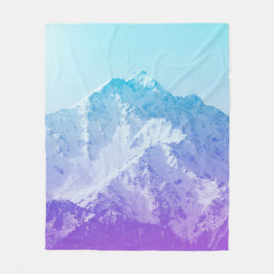 Cobertor De Velo Winter mountain peakmountain,hipster,peak,photo,ba