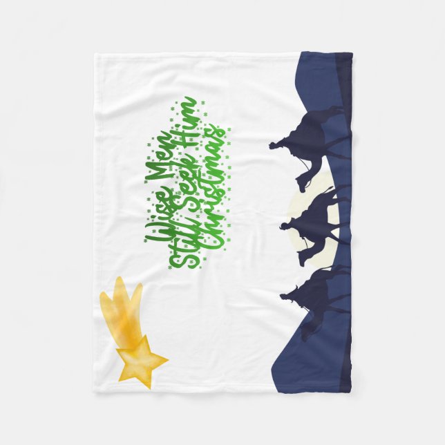 Cobertor De Velo Wise Men Still Seek Him Christmas (Frente)