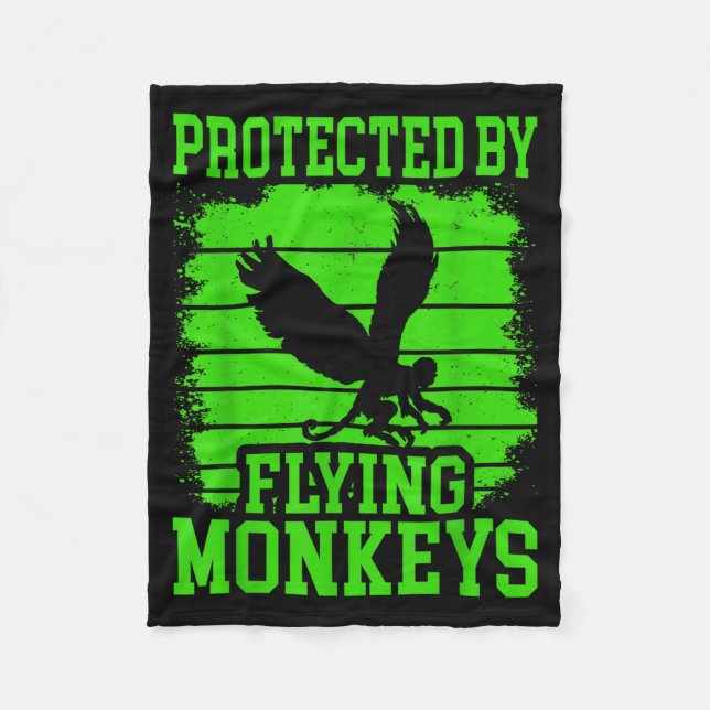 Cobertor De Velo Witch Get My Flying Monkeys  (Frente)