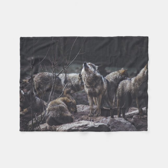 Cobertor De Velo Wolf Pack (Frente (Horizontal))