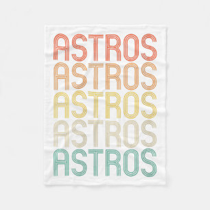Cobertor De Velo Womens Astros