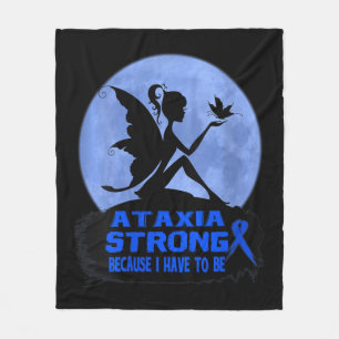 Cobertor De Velo Womens Ataxia Awareness V-Neck T-Shirt173 