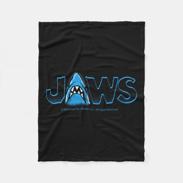 Cobertor De Velo Womens Jaws 2025 Clique No Ícone De Filme De Tubar (Frente)