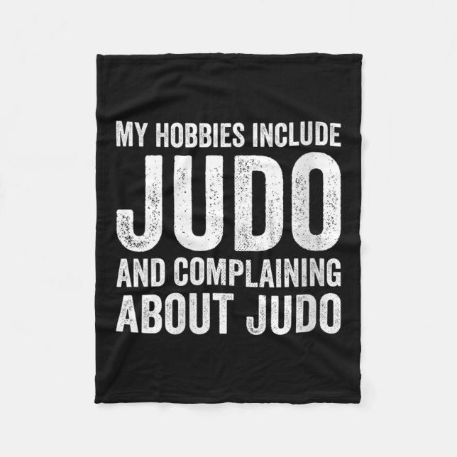 Cobertor De Velo Womens My Hobbies Include Judo Funny Judoka V-neck (Frente)