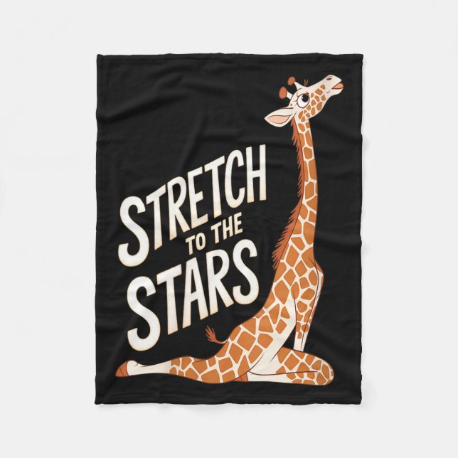 Cobertor De Velo Womens Stretch Toward The Galaxy Sitive Yoga Giraf (Frente)