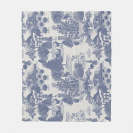 Cobertor De Velo Wonderland de inverno azul