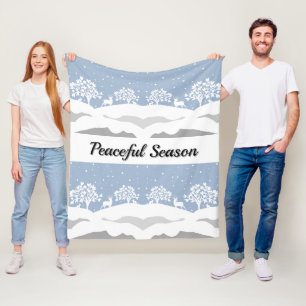 Cobertor De Velo Wonderland Fleece Blanket
