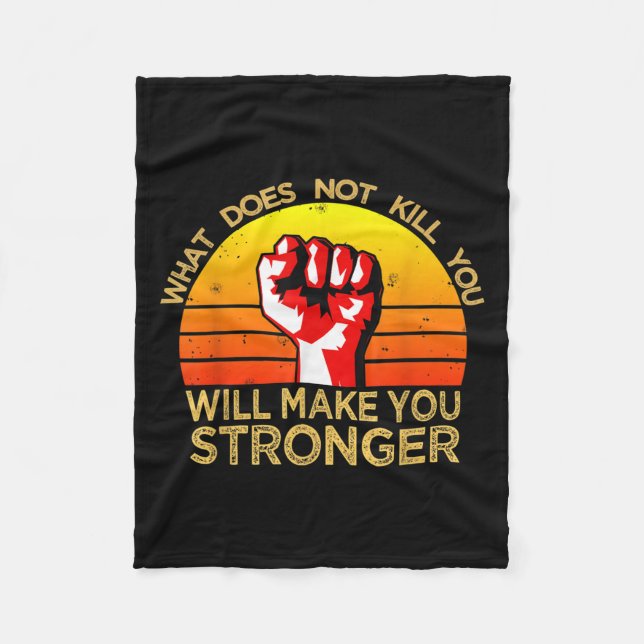 Cobertor De Velo Workout Insration Motivational Saying Men Women  (Frente)