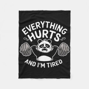 Cobertor De Velo Workout Panda Tudo Magoa Encantado Gif Gif Engraça