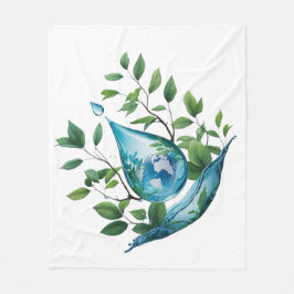 Cobertor De Velo World Water Day