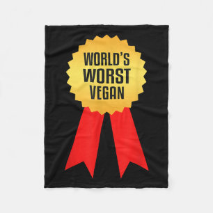 Cobertor De Velo Worlds Worst Vegan