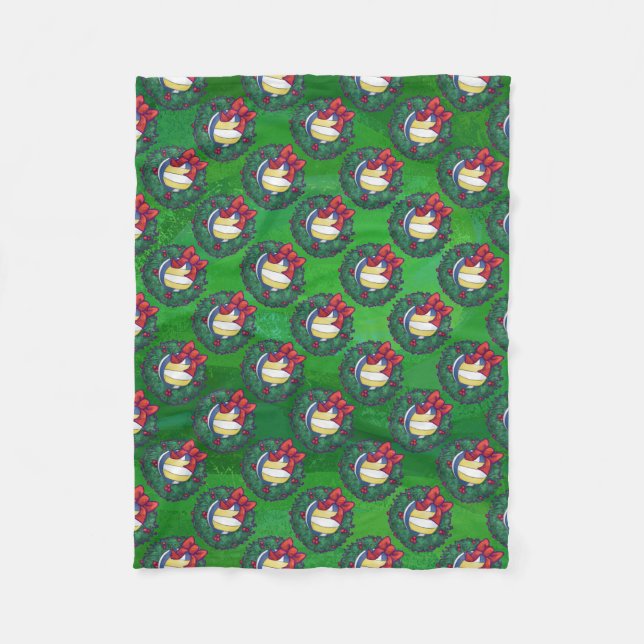 Cobertor De Velo Wreath de Voleibol (Frente)