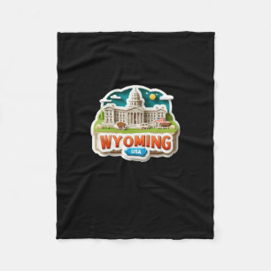 Cobertor De Velo Wyoming Sticker