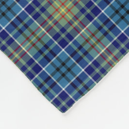 Cobertor De Velo Xadrez Azul Brilhante O'Sullivan Tartan