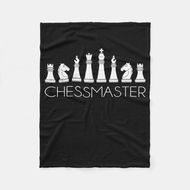 Cobertor De Velo Xadrez - Chessmaster (Frente)