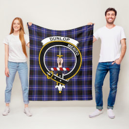 Cobertor De Velo Xadrez Clan Dunlop Tartan