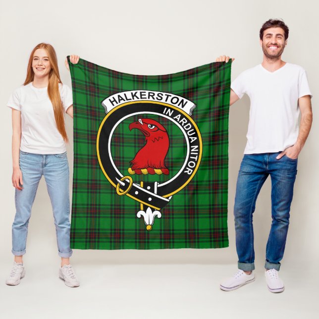 Cobertor De Velo Xadrez Clan Halkerston Tartan (In Situ)