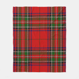 Cobertor De Velo Xadrez de Natal Fleece Blanket