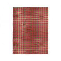 Xadrez de Natal Verde e Vermelho Colorido