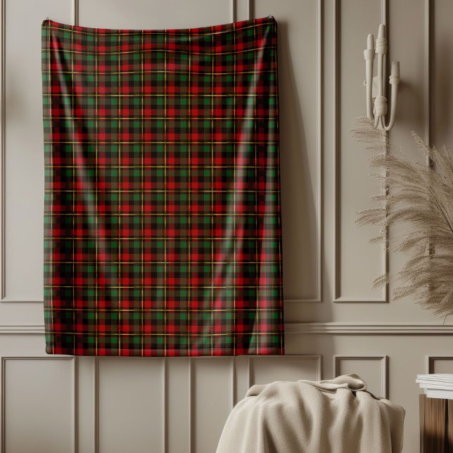 Cobertor De Velo Xadrez de Tartan Clássico Moles Joga Feriados Cozy (Soft Classic Tartan Plaid Throw Cozy Holidays Fleece Blanket)