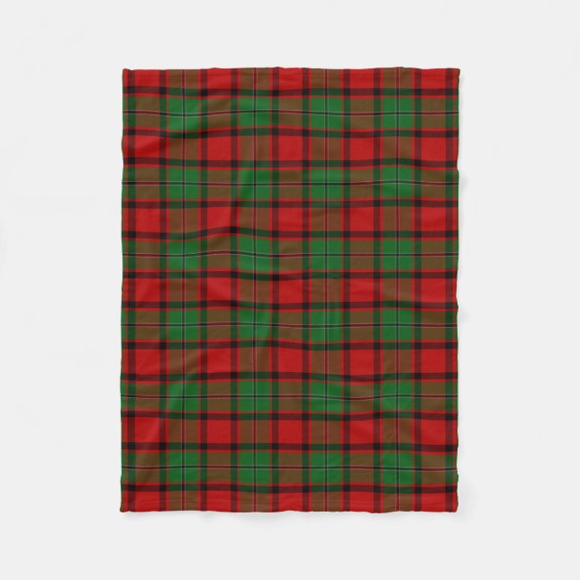 Cobertor De Velo Xadrez do Scottish Clan MacPhail Tartan (Frente)